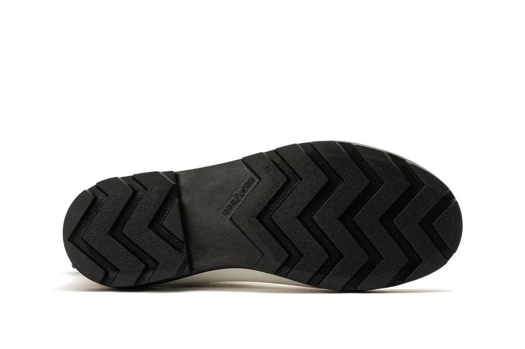 Women's Bolinas Off Shore Boot in Salt rubber, outsole view
