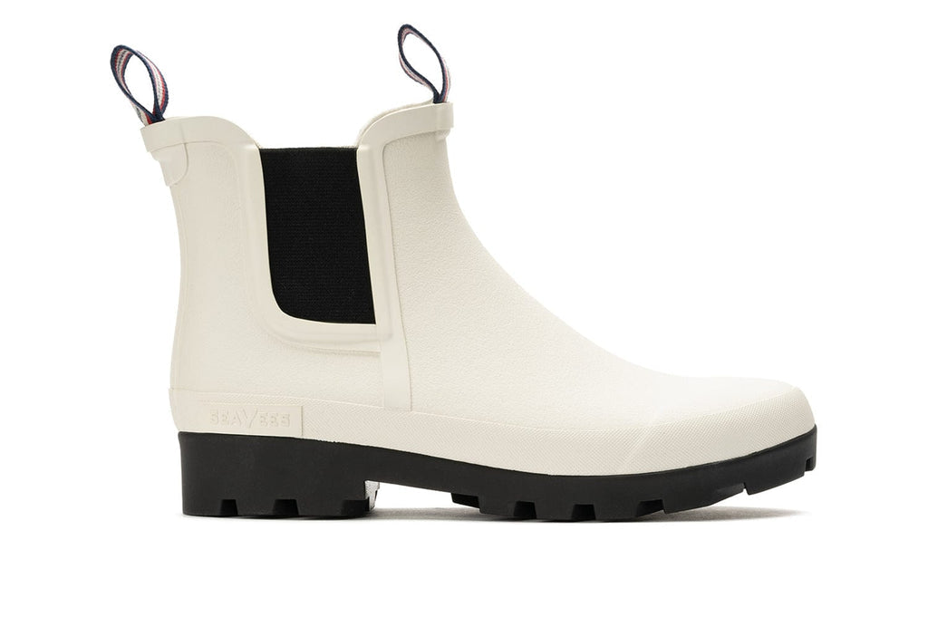 Women's Bolinas Off Shore Boot in Salt rubber, side view