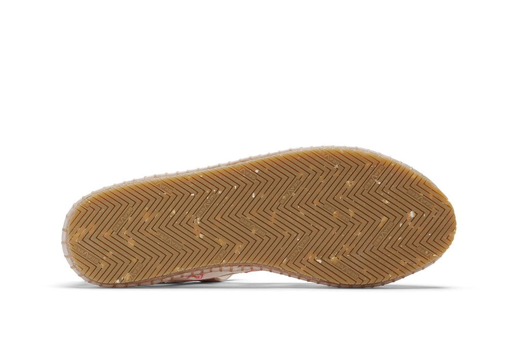 Women's Miramar Espadrille in Bloom mesh, outsole view