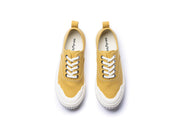 Women's Sato Oxford in Dijon canvas, top view