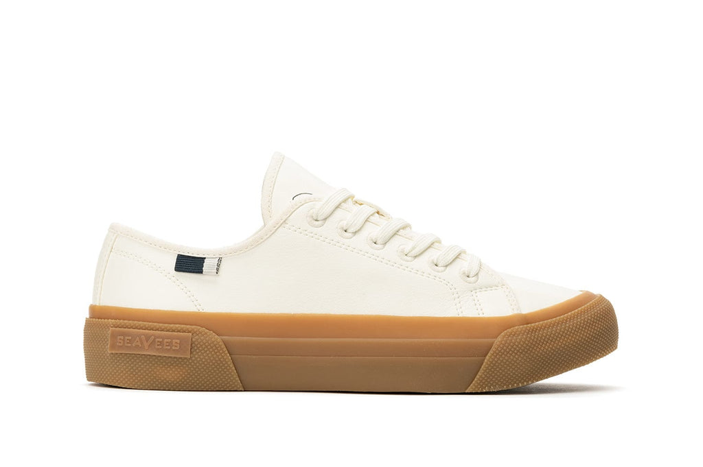 Women's SeaChange LTT sneaker in White/Gum corn leather, side view