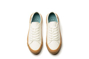 Women's SeaChange LTT sneaker in White/Gum corn leather, top view