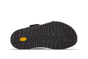 Women's Townsend Slide in Black suede, outsole view