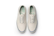 Women's Founders Edition Yacht Shoe in White canvas, top view
