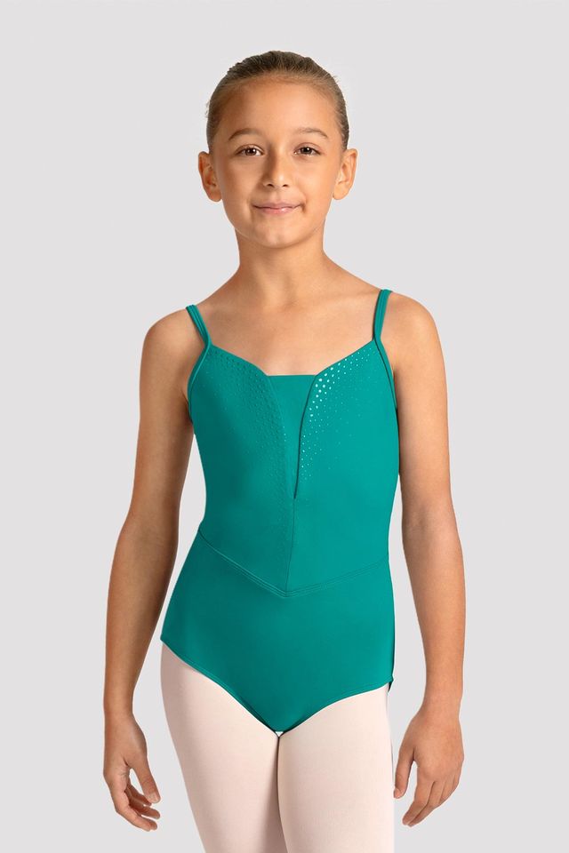 Girls Mirella Celestia Camisole Printed Leotard