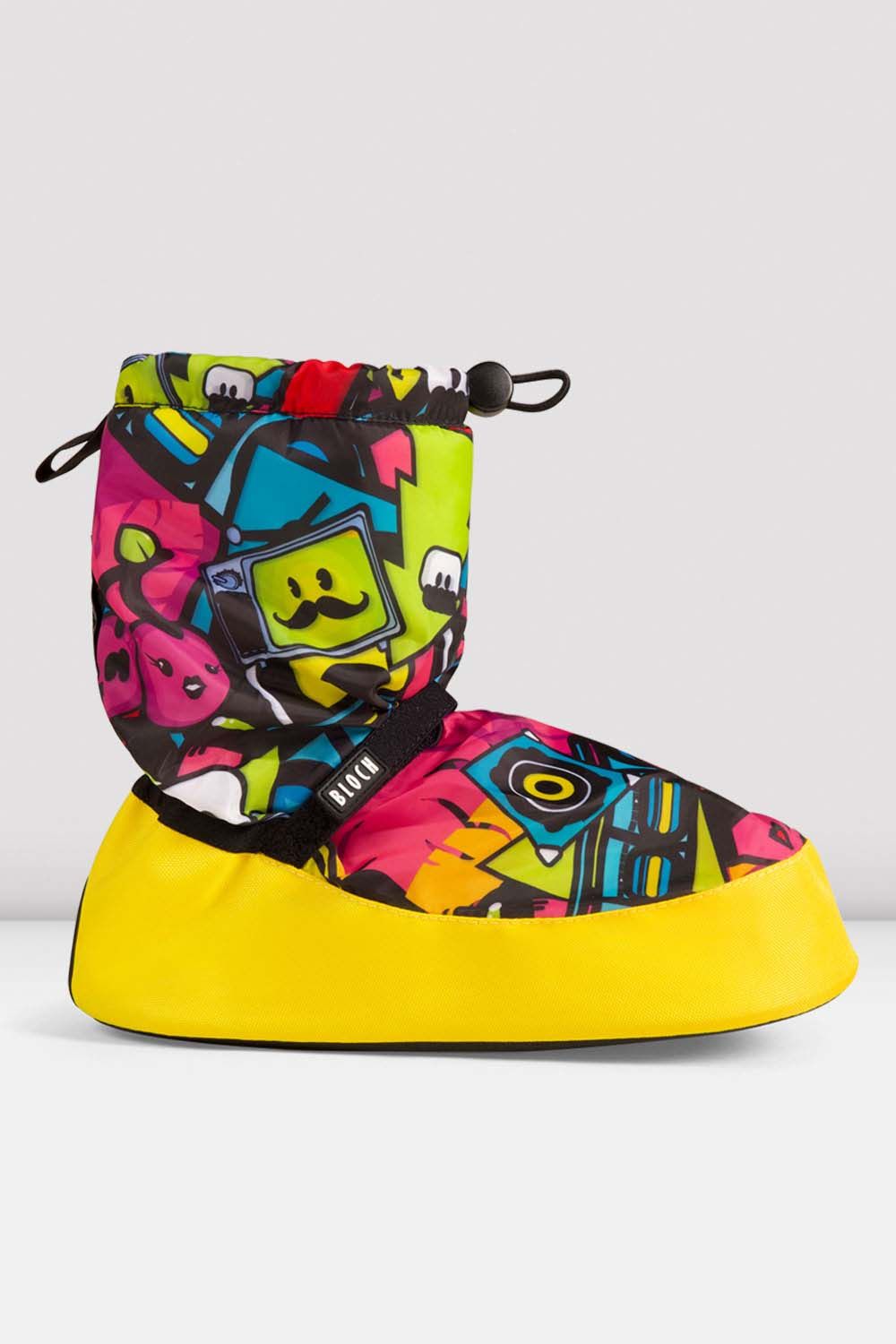 Adult Sticker Print Warm Up Booties