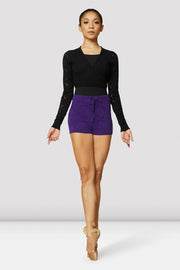 Ladies Amara Knit Cropped Wrap Top