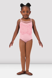 Girls Kendra Mesh Back Leotard