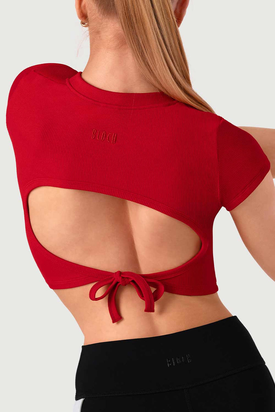 Girls Cut Out Crop Top