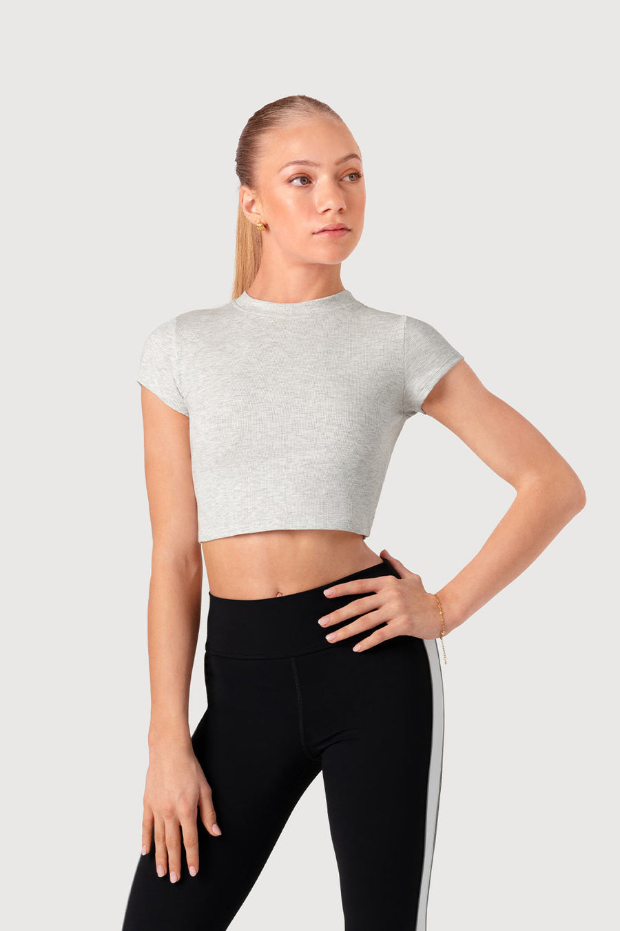 Girls Cut Out Crop Top