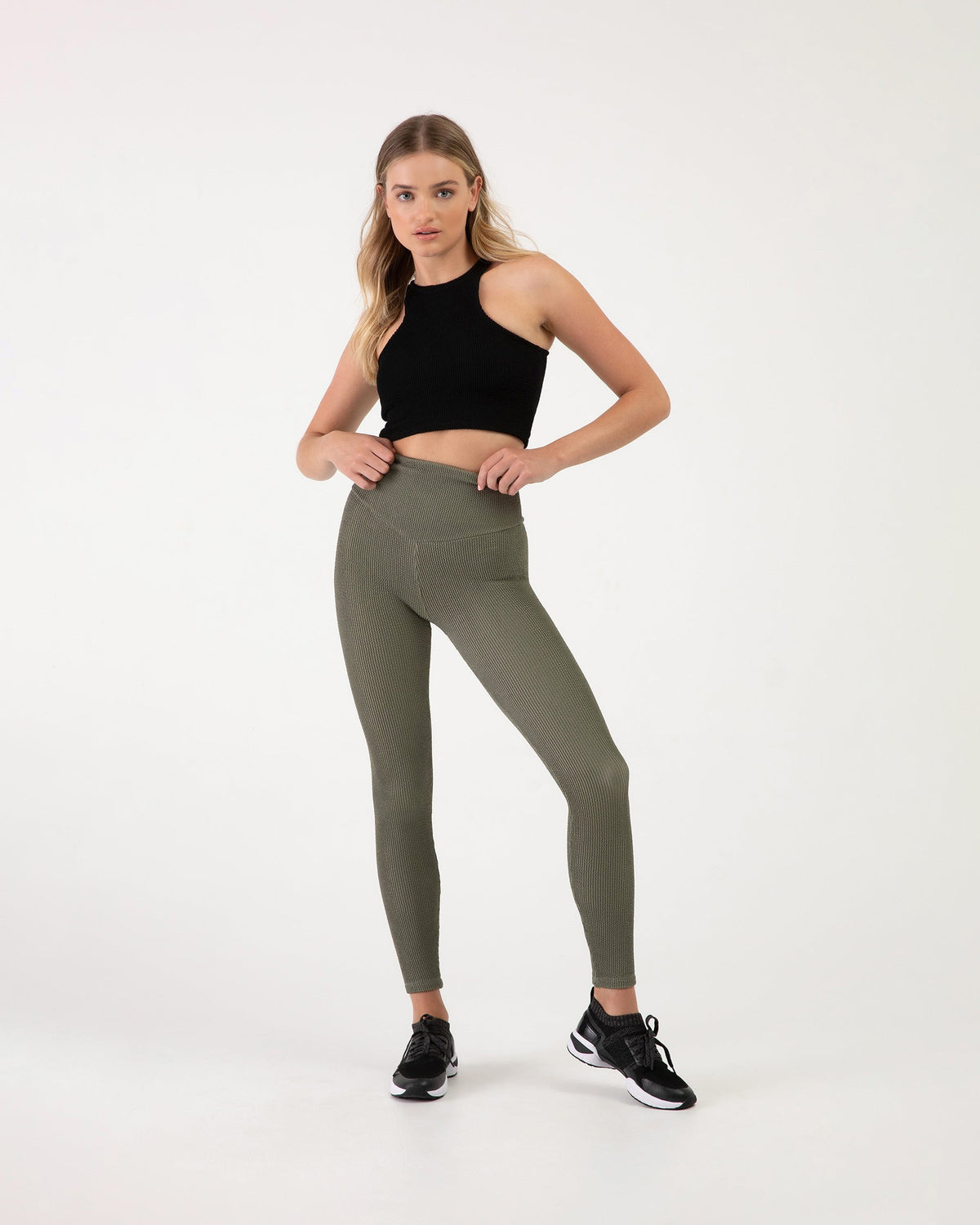 Crinkle Full Length Legging