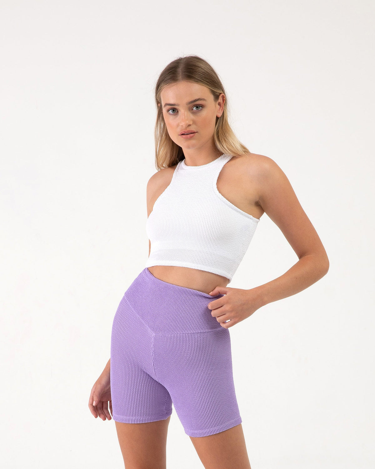 Crinkle Racer Tank
