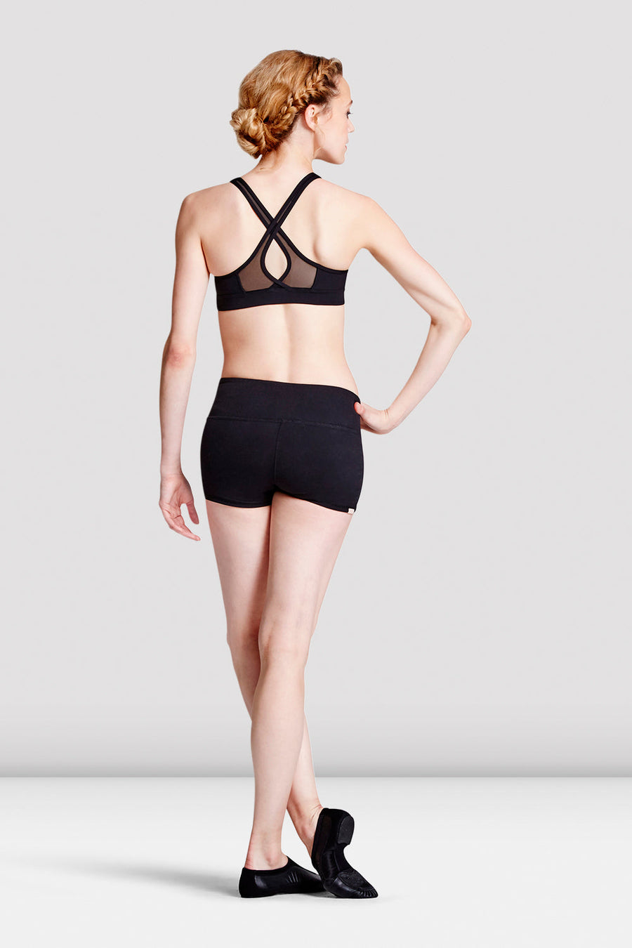 Ladies Mesh Back Keyhole Top