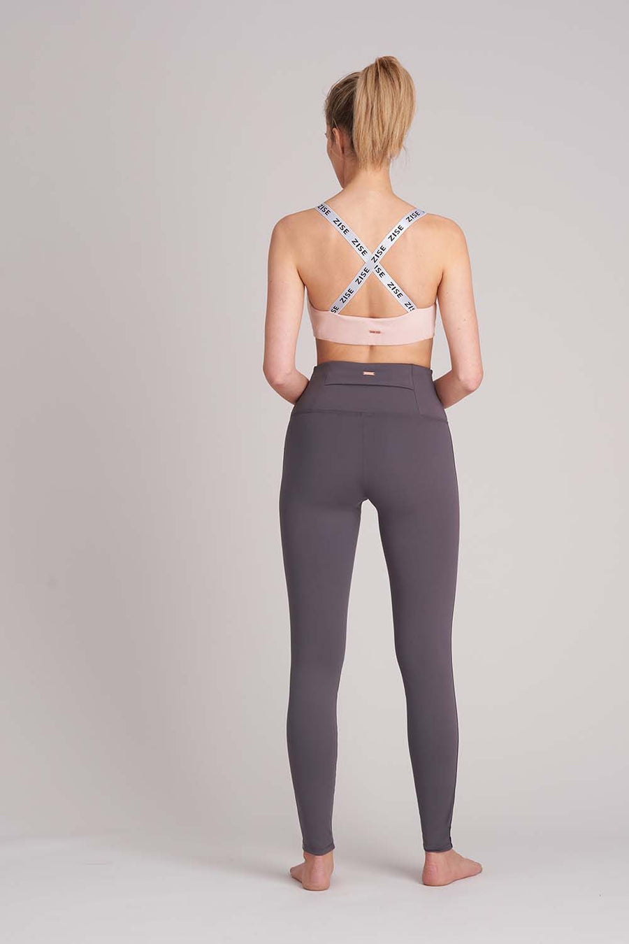 Zise Mimi Cross Back Crop Top