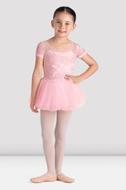 Girls Delilah Cap Sleeve Tutu Dress