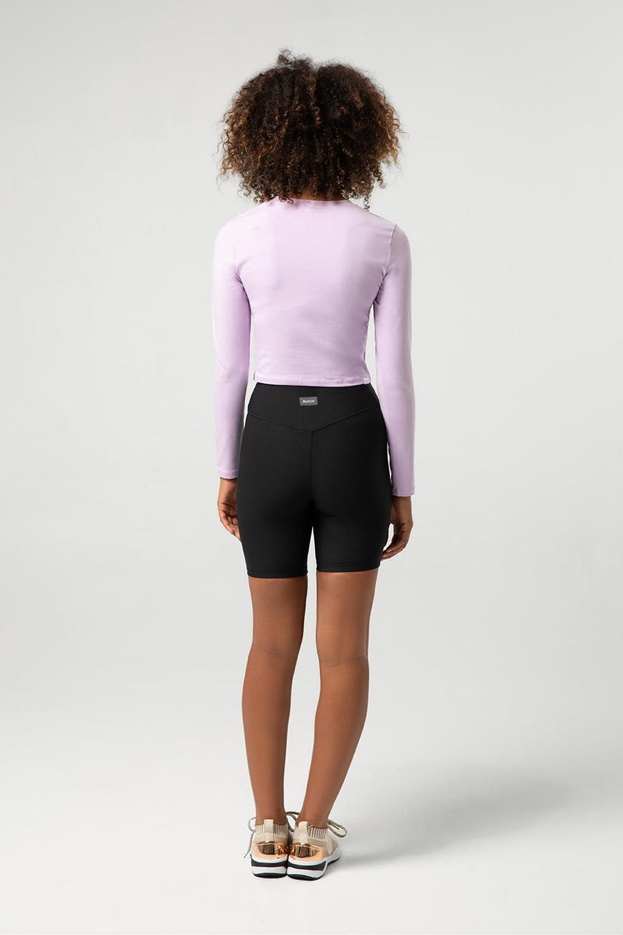 Ladies Heritage Bloch Print Fitted Long Sleeve Tee