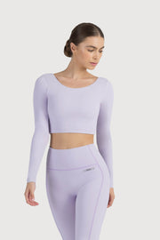 Bloch Technique Scoop Back Crop