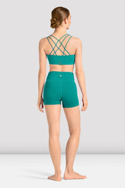 Ladies Mirella Celeste High Waist Printed Short