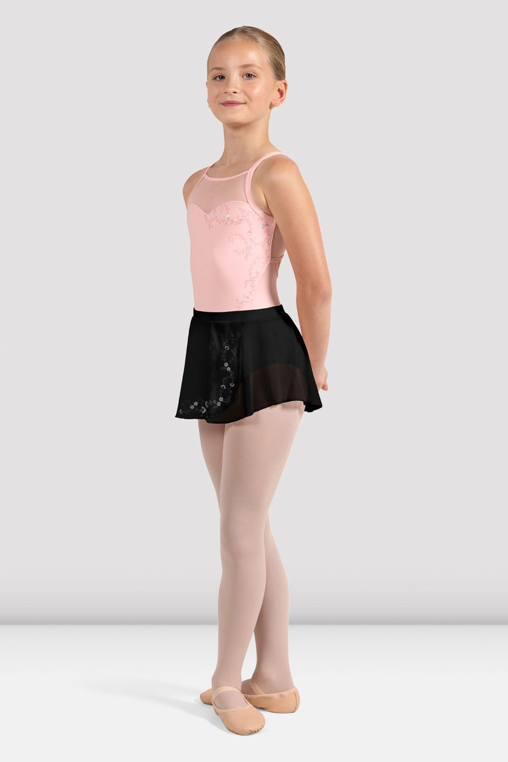 Girls Marigold Mesh Skirt