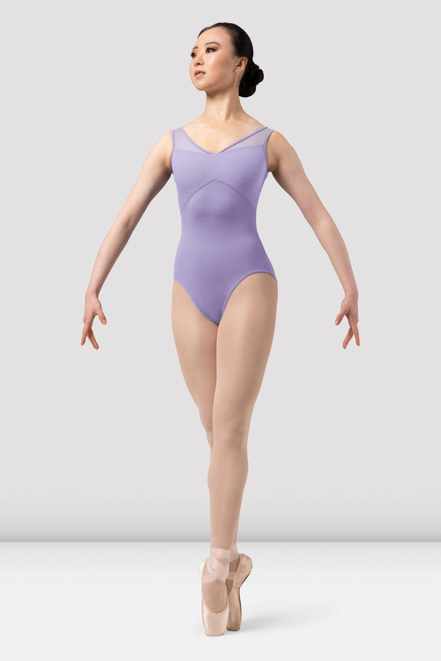 Ladies Mirella Chevron Tank Leotard