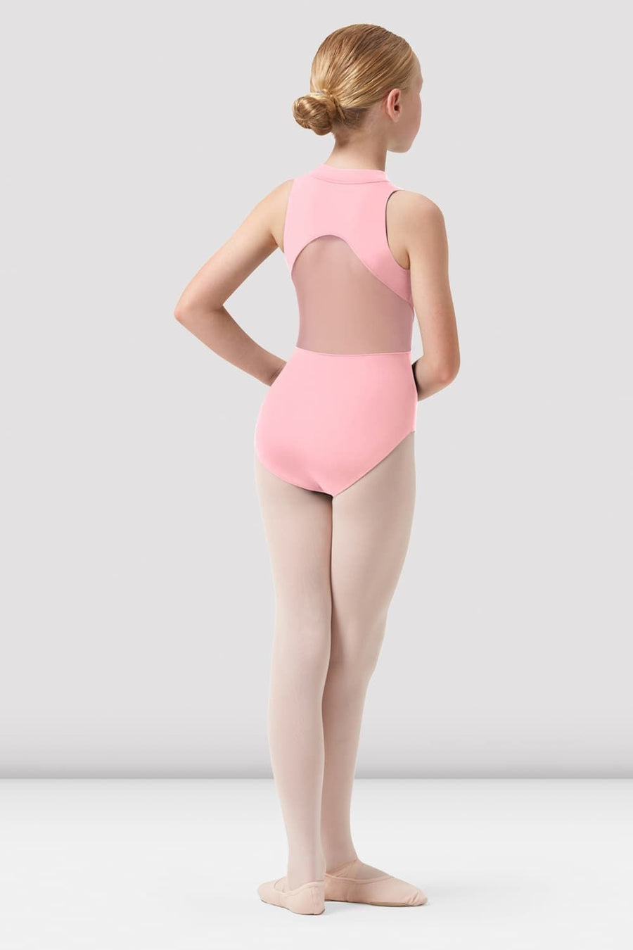 Girls Nyla Zip Front Leotard