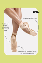 Etu Suede Toe Pointe Shoes