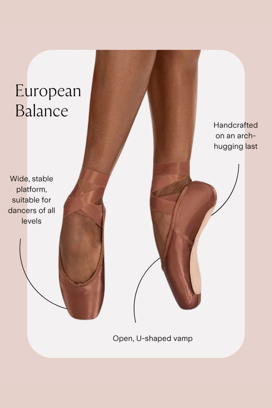 European Balance Pointe Shoes