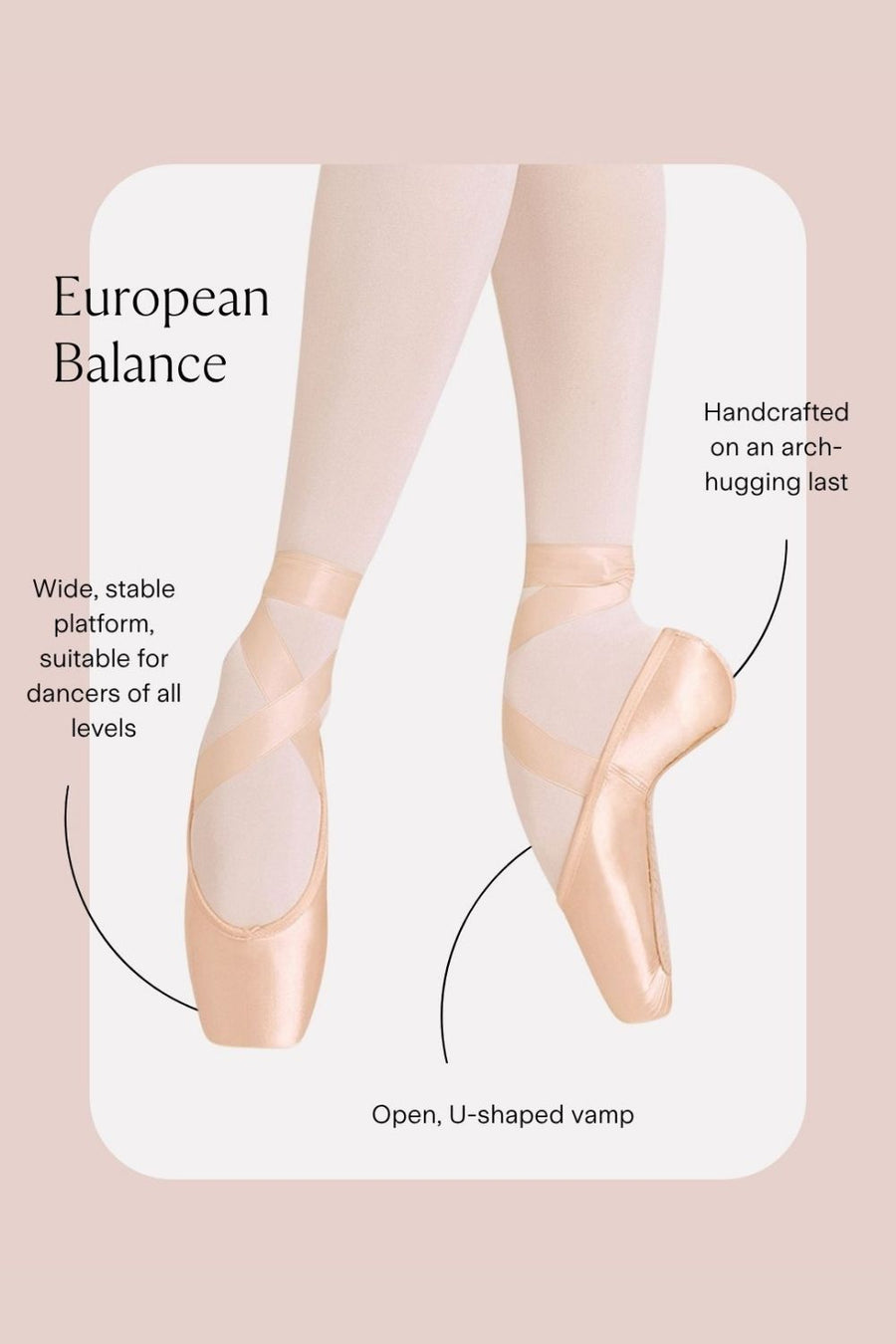 European Balance Pointe Shoes