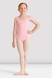 Girls Logan Cap Sleeve Leotard