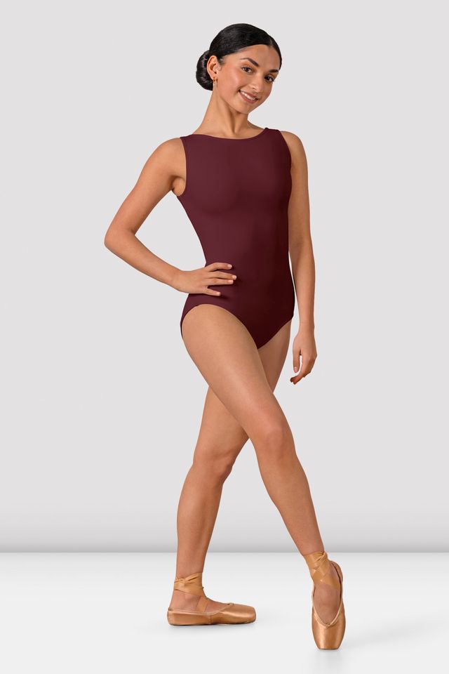 Ladies Harper Boat Neck Leotard