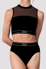 Ladies Dakota Open Back Crop Top