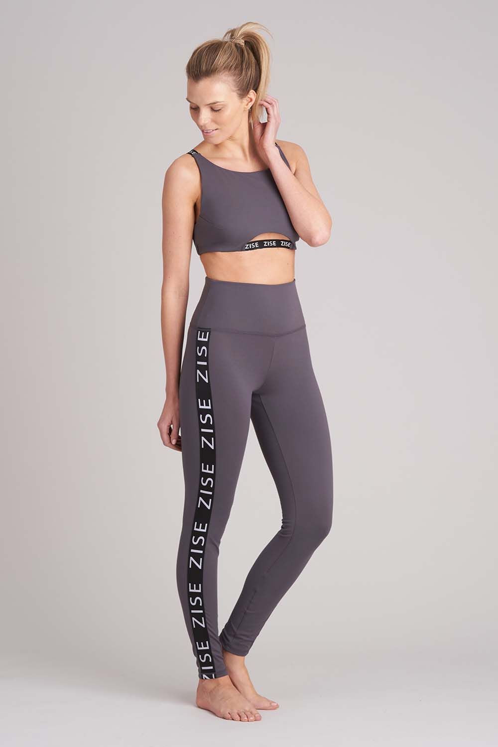 Zise Mimi Cross Back Crop Top