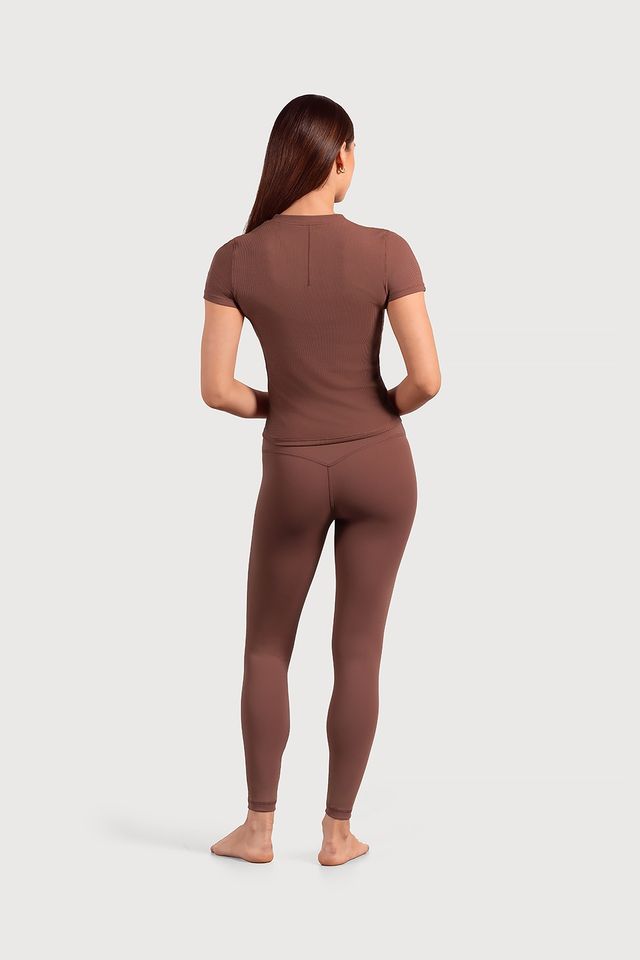 Ladies Active Fitted Short Sleeve Top