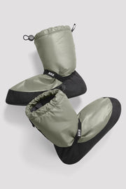 Adult Metallic Warm Up Booties