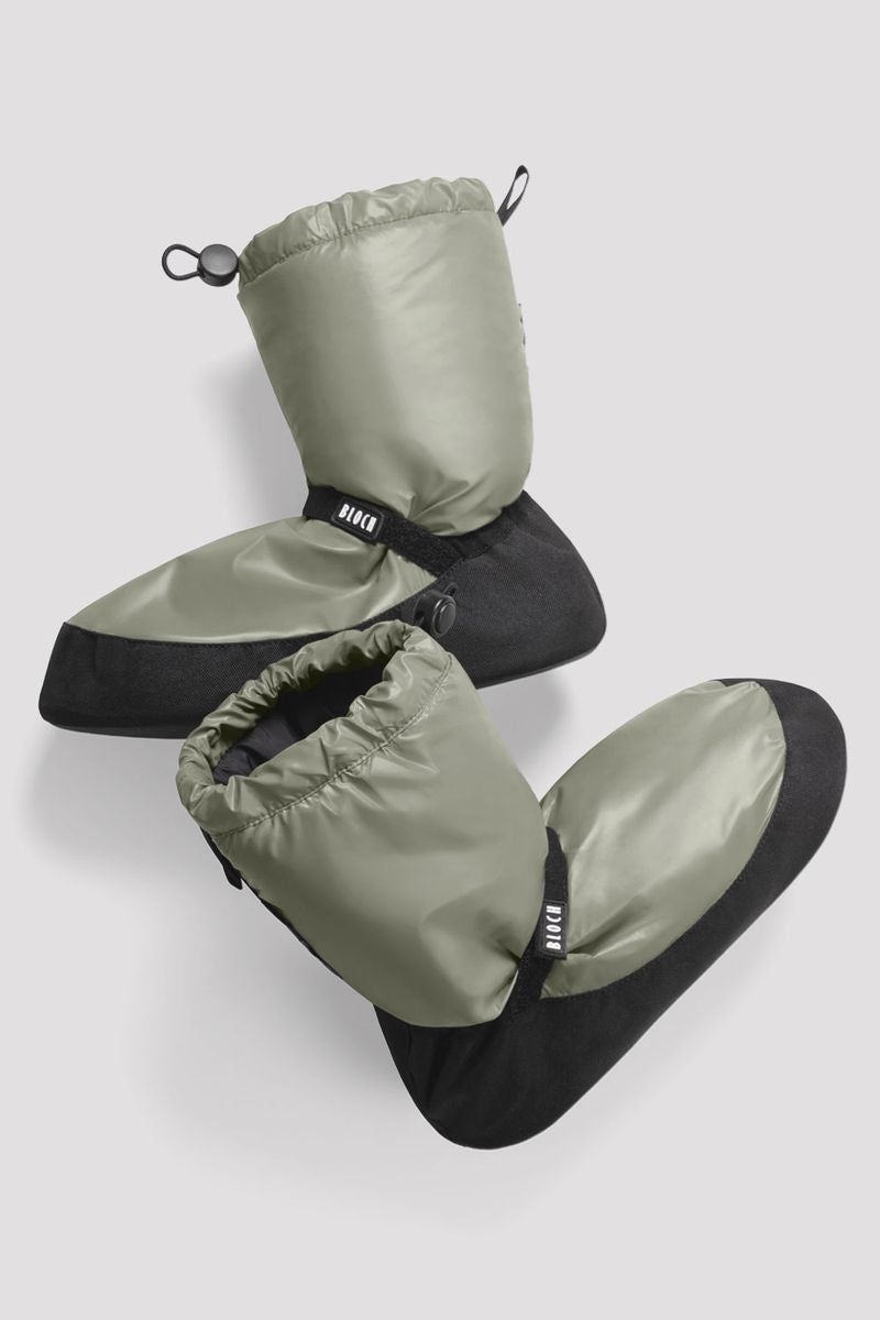 Adult Metallic Warm Up Booties