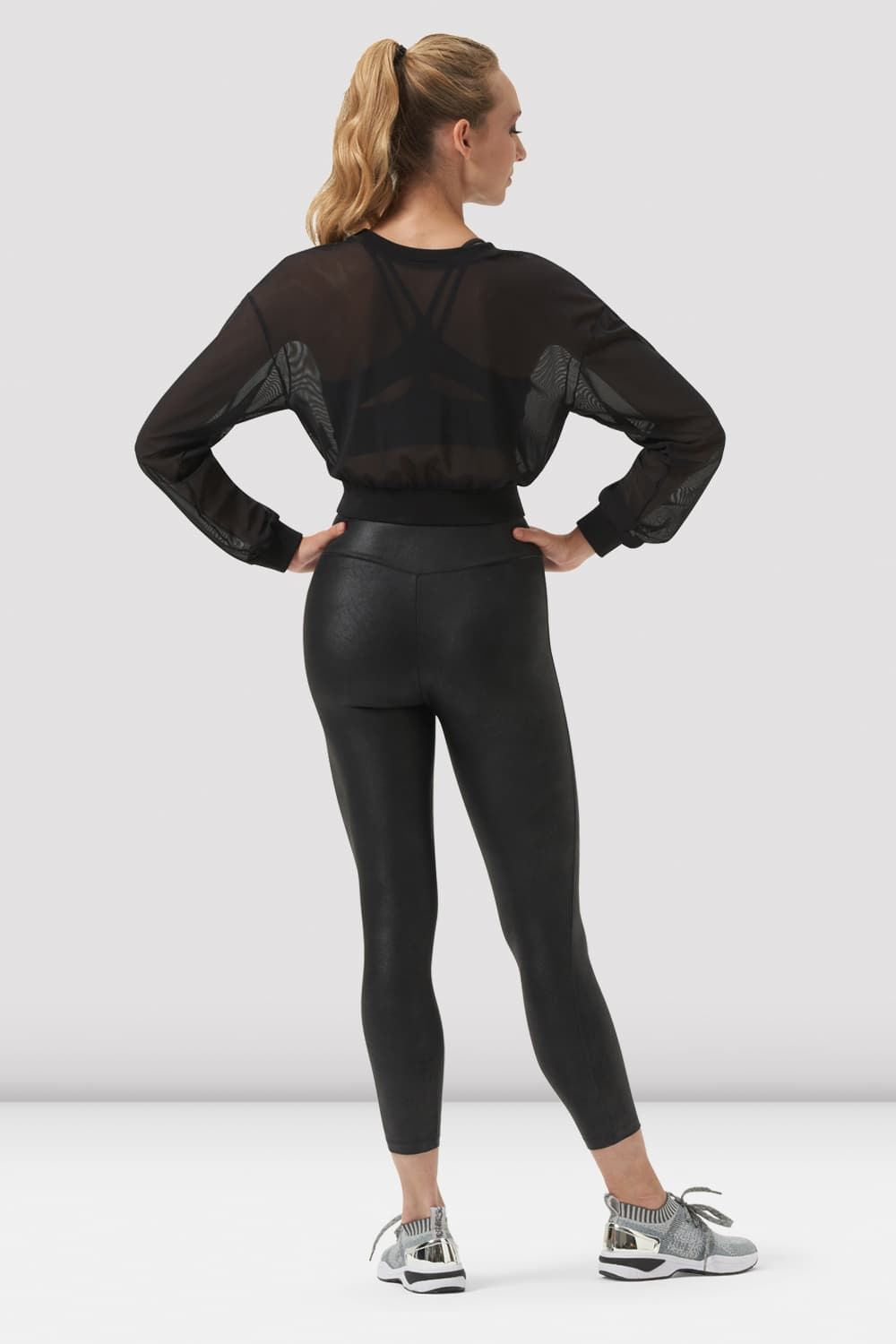 Ladies Remi Mesh Long Sleeve Top