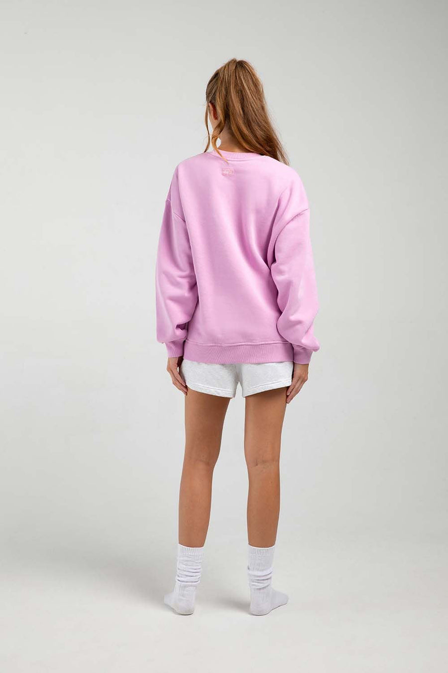Off-Duty Oversized Crew Sweatshirt