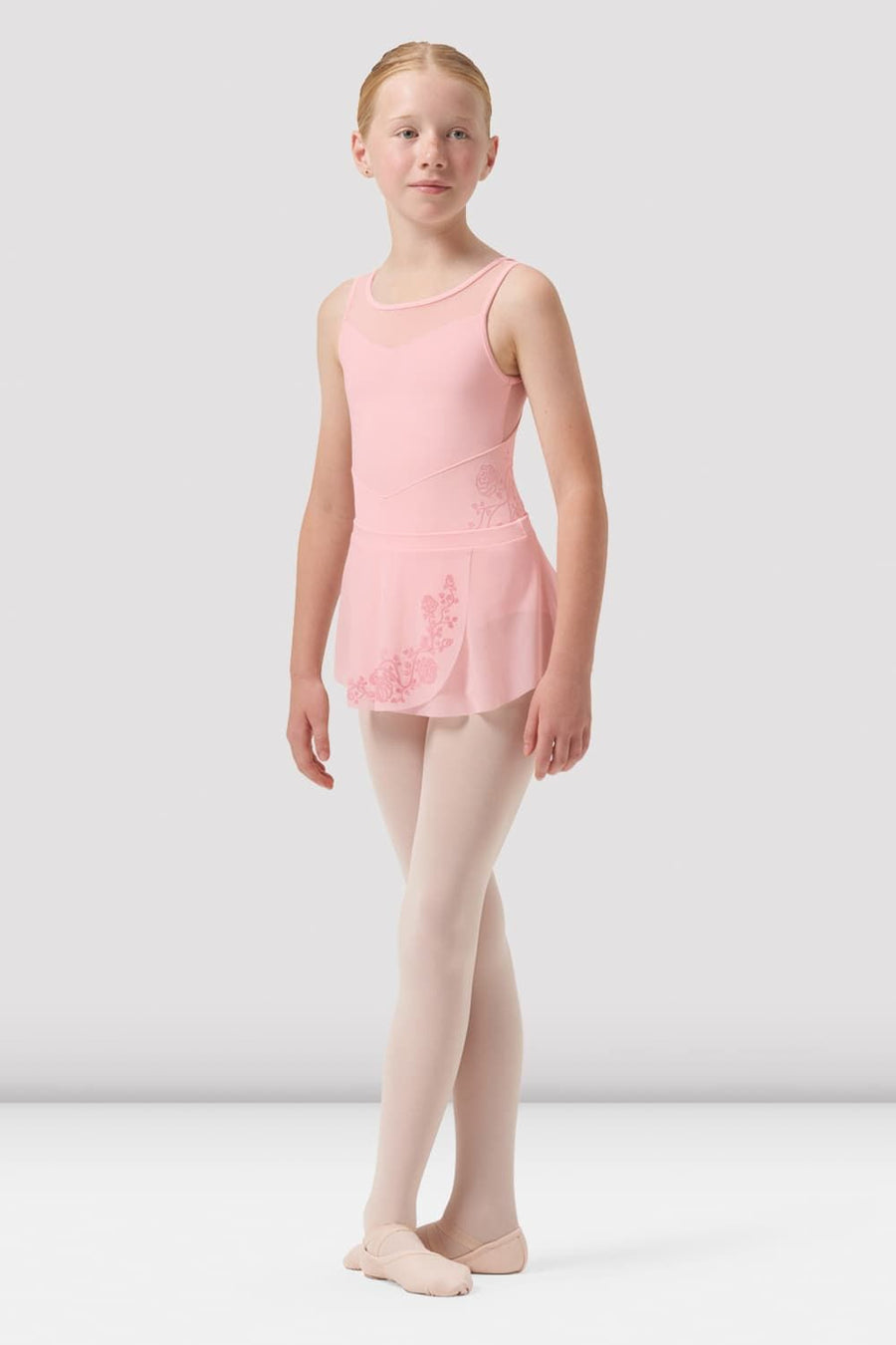 Girls Sage Mesh Wrap Skirt