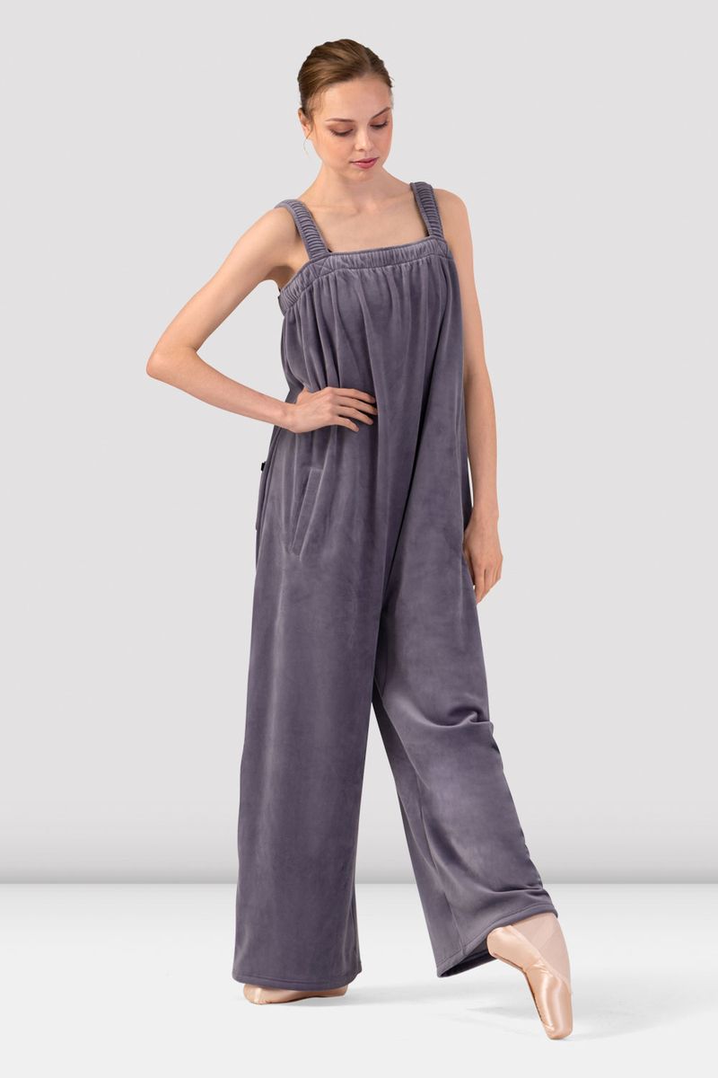 Ladies Isabella Velvet Jumpsuit