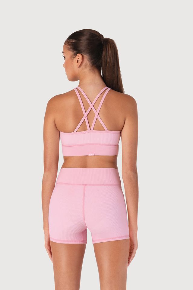Girls Rib Striker Crop Top