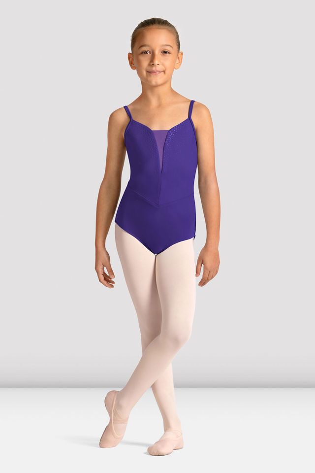 Girls Mirella Celestia Camisole Printed Leotard
