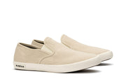 Men's Baja Slip On in Natural canvas, three-quarter view