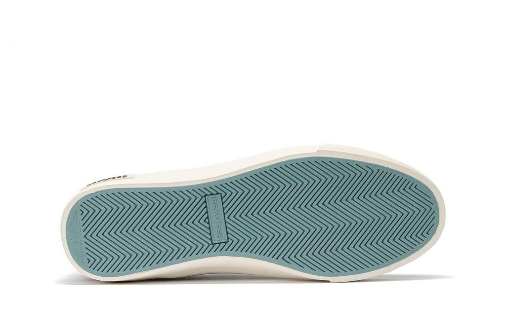 Men's Hawthorne Slip On in Pavement suede, outsole view