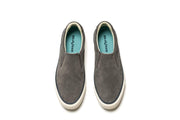 Men's Hawthorne Slip On in Pavement suede, top view