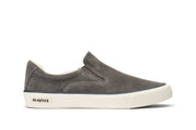 Men's Hawthorne Slip On in Pavement suede, side view