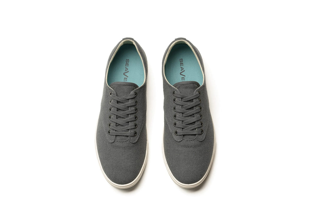 Men's Hermosa Sneaker in Slate Navy canvas, top view