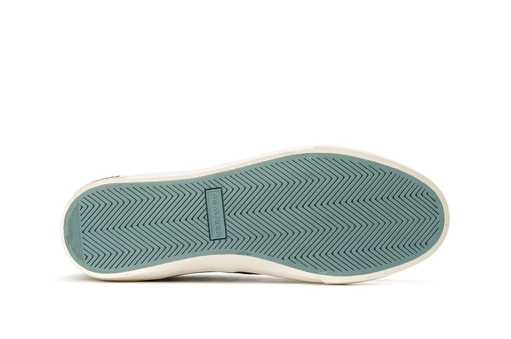 Men's Hermosa Sneaker in Elmwood leather, outsole view