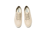 Men's Hermosa Sneaker in Natural canvas, top view