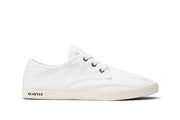 Men's Sixty Six Sneaker in White canvas, side view