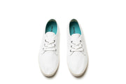 Men's Sixty Six Sneaker in White canvas, top view